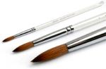 6 ruNail Red Sable.Round.NBR, 0180