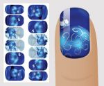Слайдер для дизайна ногтей, "Праздники" №P105,  NOGTIKA