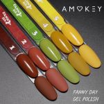 Гель-лак Fanny Day №01, AMOKEY, 8 мл