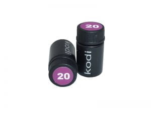 Гель цветной Kodi Professional "Fuchsia" №20, 4 мл   ― NOGTISHOP