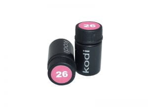 Гель цветной Kodi Professional "Rose "№26, 4 мл  ― NOGTISHOP