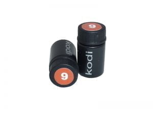 Гель цветной Kodi Professional "Orange"№9, 4 мл     ― NOGTISHOP