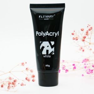 Poly Acryl White белый 60 гр. FLY MARY - NOGTISHOP