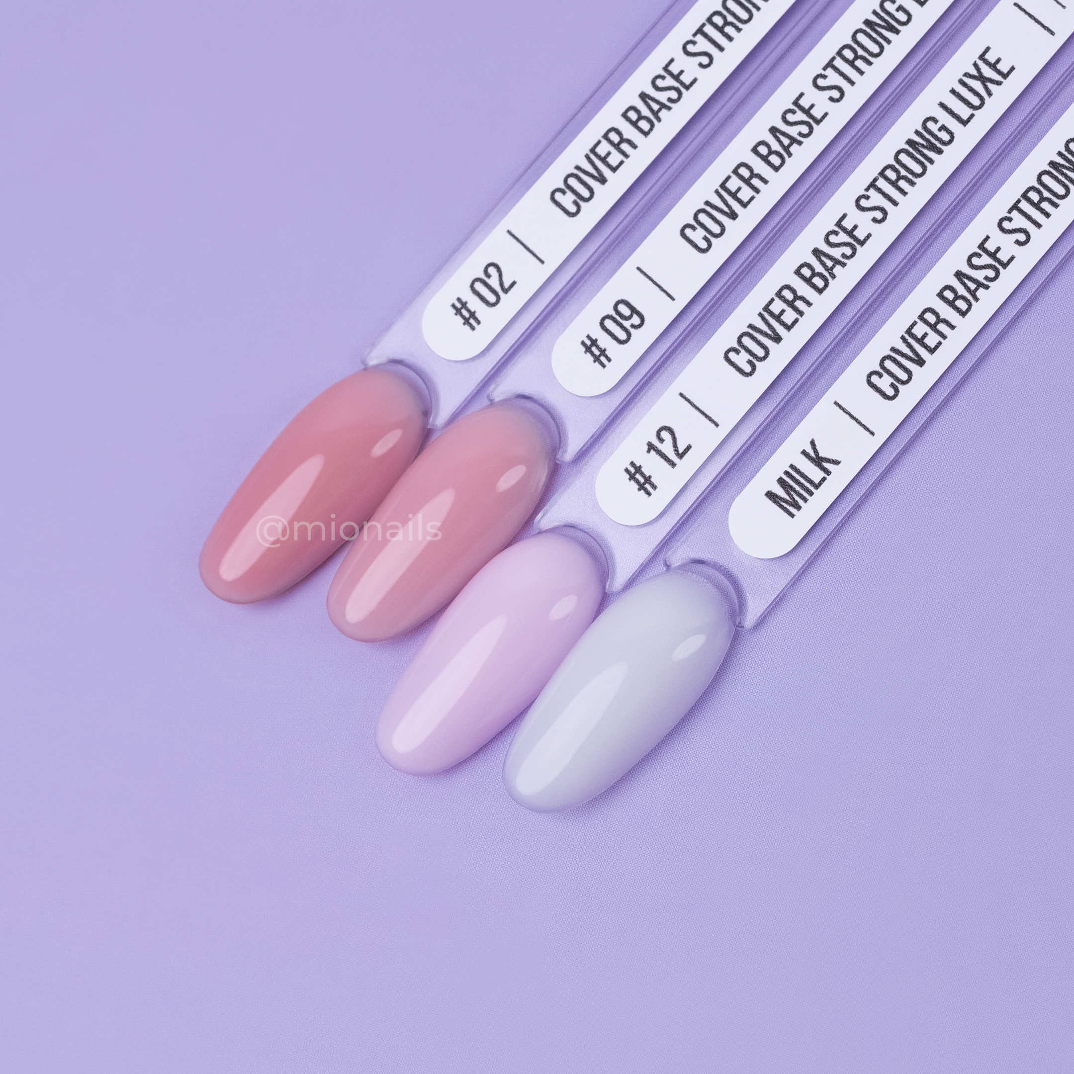 Камуфлирующая база MIO Nails LUXE Молочная, 15 мл.