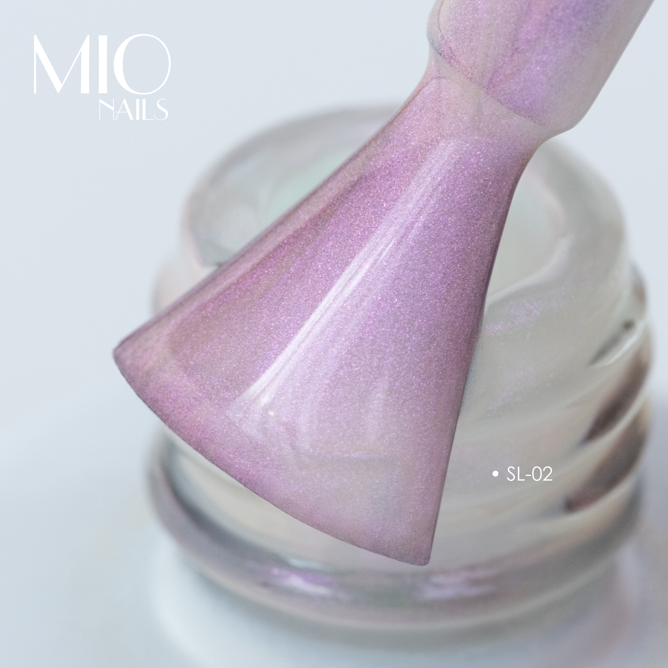 Гель-лак MIO Nails SL-02. Shelly № 02, 8 мл.