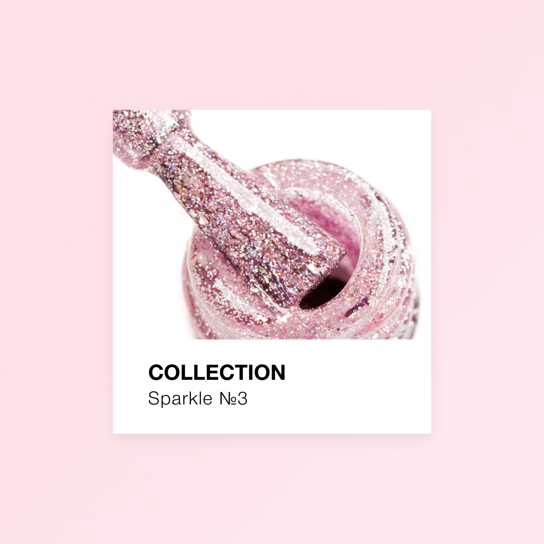 Гель-лак MIO Nails SP-3. Sparkle № 3, 8 мл.