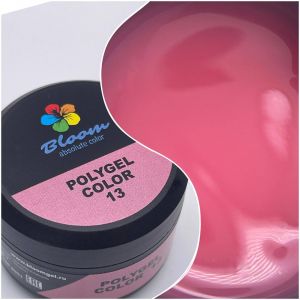 Poly Gel №13 Bloom полигель Розовый 12 мл - NOGTISHOP