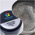 Poly Gel №12 Bloom полигель Серебряный 12 мл 