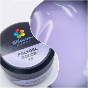 Poly Gel №18 Bloom полигель Лаванда 12 мл  - NOGTISHOP