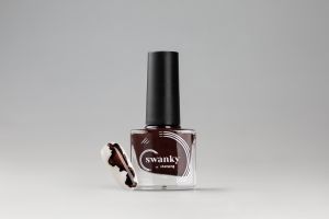 Акварельные краски Металлик Swanky Stamping №02 - Коричневый, 5 мл  - NOGTISHOP