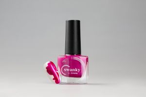 Акварельные краски Металлик Swanky Stamping №07 - Розовый, 5 мл  - NOGTISHOP
