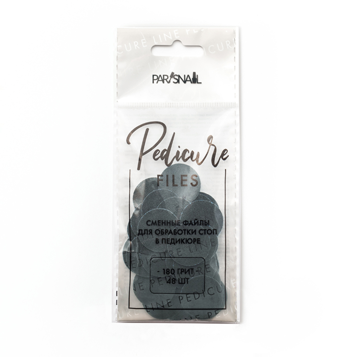 Сменные файлы-диски для педикюра L 180 гр ParisNail 48 шт - NOGTISHOP