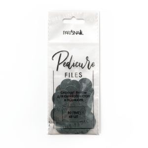 Сменные файлы-диски для педикюра M 80 гр ParisNail 48 шт - NOGTISHOP