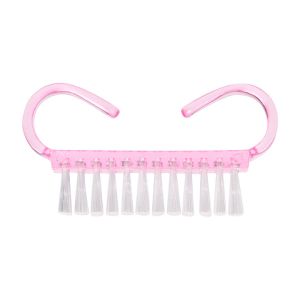 Щетка для маникюра маленькая розовая ParisNail 100 шт/уп - NOGTISHOP