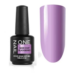 One Nail Base Coat Blackberry Камуфлирующая база, 15 мл. - NOGTISHOP