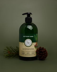 BATH&BANYA гель для душа без сульфатов с маслом Сибирского кедра, 500 мл - NOGTISHOP