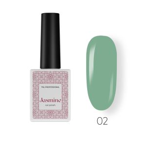 Гель лак Jasmine №2 изумрудный, TNL, 10 мл. - NOGTISHOP