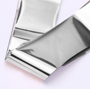 Фольга для дизайна ногтей (серебро)  - NOGTISHOP