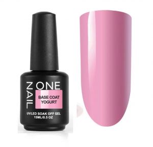 One Nail Base Coat Yogurt Камуфлирующая база, 15 мл. - NOGTISHOP