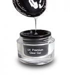 Однофазный гель конструирующий Kodi Premium Clear UV gel Прозрачный премиум, 14 мл