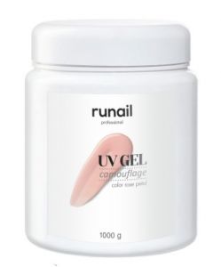 Камуфлирующий гель RUNAIL UV Gel Розовая карамель, 1 кг  - NOGTISHOP