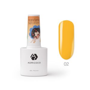 Гель лак Mandarin sun №2 ADRICOCO, 8 мл. - NOGTISHOP