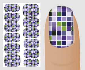 Слайдер для дизайна ногтей, "Мозаика" №M108 ,  NOGTIKA - NOGTISHOP