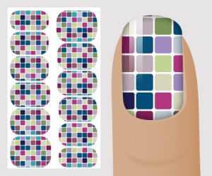 Слайдер для дизайна ногтей, "Мозаика" №M114 ,  NOGTIKA - NOGTISHOP