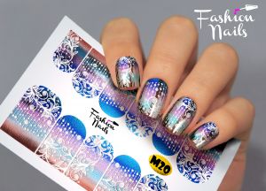 Слайдер дизайн Metallic M20 FashionNails - NOGTISHOP