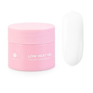 Низкотемпературный однофазный гель ADRICOCO Low Heat прозрачный 15 мл. - NOGTISHOP