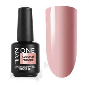 One Nail Base Coat Paradise Камуфлирующая база, 15 мл. - NOGTISHOP