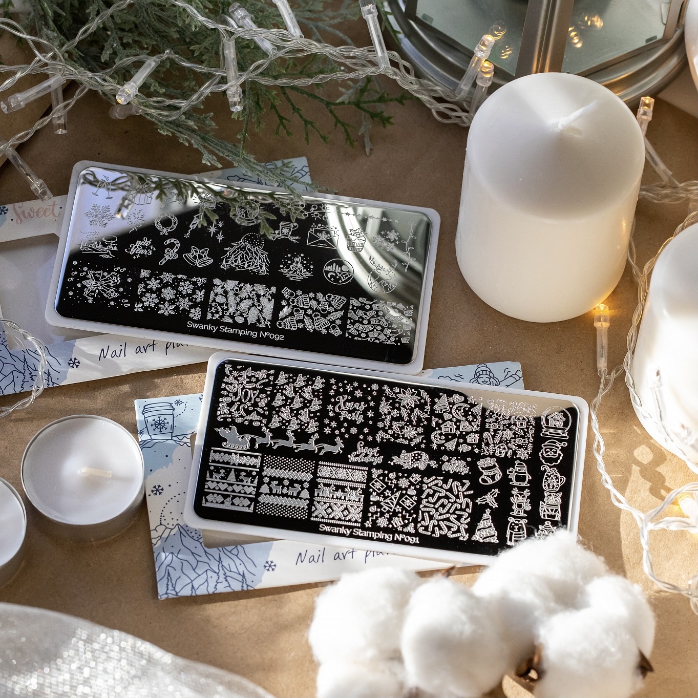 Пластина  Swanky Stamping №92