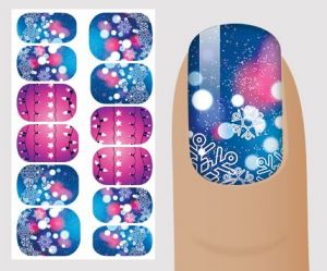 Слайдер для дизайна ногтей, "Праздники" №P147,  NOGTIKA  - NOGTISHOP