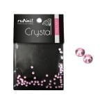 Стразы RuNail, кристаллы 1.5 мм, розовые, 40-50 шт.