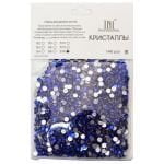 Стразы TNL Тёмно-синие №16, кристаллы Swarovski 4.0 мм, 1440 шт.