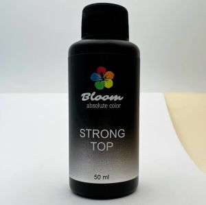 Bloom Strong Top верхнее покрытие суперглянцевое без липкого слоя, 50 мл - NOGTISHOP