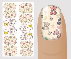 Слайдер для дизайна ногтей, "Детские" №C113 ,  NOGTIKA - NOGTISHOP