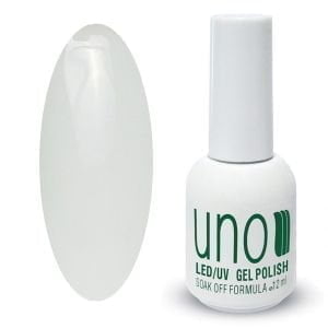 Гель–лак №001 White Белый UNO, 8 мл - NOGTISHOP