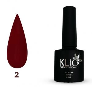 Гель-лак Red collection №02, KLIO, 8 мл   - NOGTISHOP