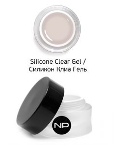 Гель укрепляющий Silicone Clear Gel, Nano Professional, 15 мл - NOGTISHOP