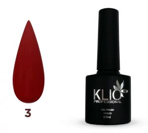 Гель-лак Red collection №03, KLIO, 8 мл   - NOGTISHOP