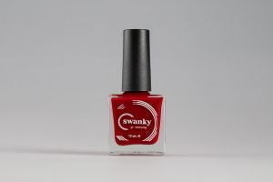 Лак для стемпинга Swanky Stamping, №007 - Красный, 10 мл.