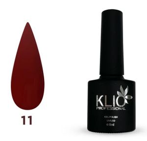 Гель-лак Red collection №11, KLIO, 8 мл  - NOGTISHOP