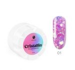 Cristallin №01 "Розовый кристалл" 6 мл. Гель для дизайна ногтей ADRICOCO