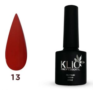 Гель-лак Red collection №13, KLIO, 8 мл  - NOGTISHOP