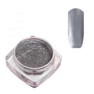 Пудра CHARME Mirror Effect 01, Silver - NOGTISHOP