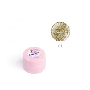 Гель ADRICOCO Glow Bomb №01 "Золотой песок" 6 мл. - NOGTISHOP