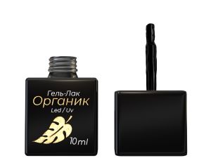 Гель-лак Органик Опция №02 Чёрный, 9 мл. - NOGTISHOP