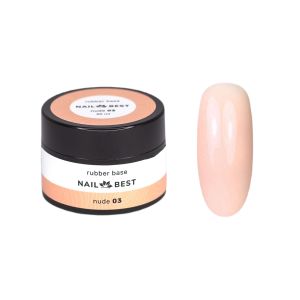 Base Nail Best Nude Rubber №03, в банке 30 g - NOGTISHOP