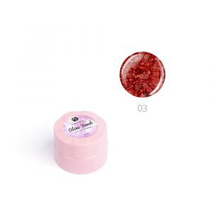 Гель ADRICOCO Glow Bomb №03 "Красный огонь" 6 мл. - NOGTISHOP